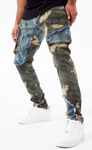 Men JORDAN CRAIG DEnim Camo Cargo Sean - Crusade