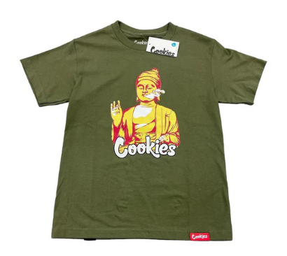 Men COOKIES Buddah SS T-Shirt