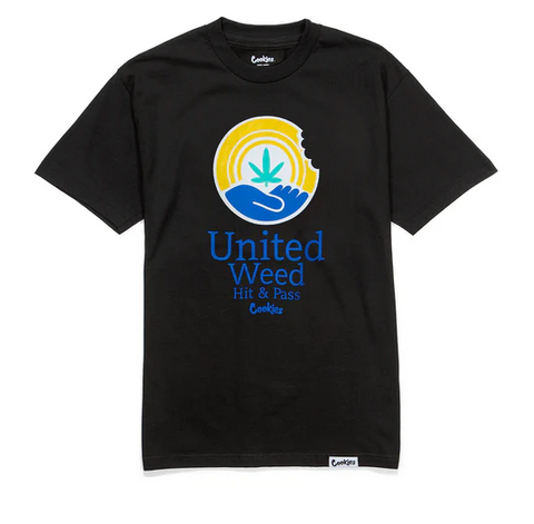 Men COOKIES United Hit & Pass SS T-Shirt