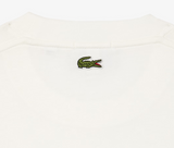 Men LACOSTE Signature Print Cotton T-shirt