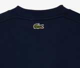 Men LACOSTE Signature Print Cotton T-shirt