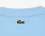 Men LACOSTE Signature Print Cotton T-shirt