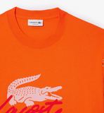 Men LACOSTE Print Cotton T-shirt