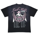 Men WRATHBOY Lust Kills Tour Vintage Crew Neck T-Shirt