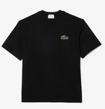 Men LACOSTE Loose Fit Heavy Badge Cotton T-shirt