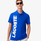 Men LACOSTE Regular Fit Movement Printed Polo Shirt