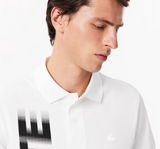 Men LACOSTE Regular Fit Movement Printed Polo Shirt