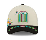 New Era Mexico Latin Embroidery 9FORTY M-Crown A-Frame Snapback