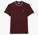 Men LACOSTE LightWeight Pique Neck T-shirt