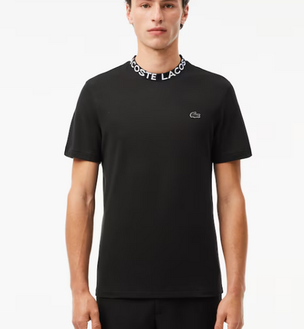 Men LACOSTE LightWeight Pique Neck T-shirt