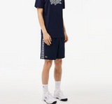 Men LACOSTE Monogram Band Tennis Short