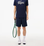 Men LACOSTE Monogram Band Tennis Short