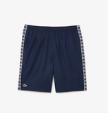 Men LACOSTE Monogram Band Tennis Short