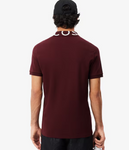 Men LACOSTE Slim Fit Movement Printed Polo Shirt