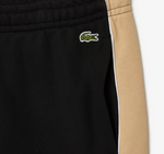 Men LACOSTE Regular Fit Colorblock  Fleece Shorts