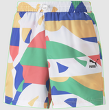 Men PUMA SWXP Worldwide AOP Woven Short 6