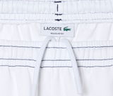 Men LACOSTE Regular Fit Contrast Branding Fleece Shorts