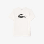 Men LACOSTE SPORT 3D Print Crocodile Print Jersey T-shirt