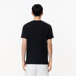 Men LACOSTE Regular Stripe Logo T-shirt