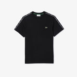 Men LACOSTE Regular Stripe Logo T-shirt