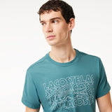 Men LACOSTE Ultra Dry Printed Sport T-shirt