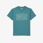 Men LACOSTE Ultra Dry Printed Sport T-shirt