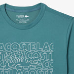 Men LACOSTE Ultra Dry Printed Sport T-shirt