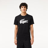 Men LACOSTE Ultra Dry Crocodile Printed Sport T-shirt