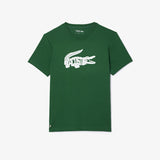 Men LACOSTE Ultra Dry Crocodile Printed Sport T-shirt