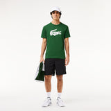 Men LACOSTE Ultra Dry Crocodile Printed Sport T-shirt