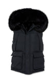 Men JORDAN CRAIG Yukon Fur Lined Puffer Vest