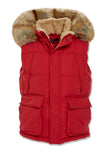 Men JORDAN CRAIG Yukon Fur Lined Puffer Vest