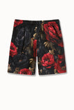 Men SEE YOU IN PARADISE Palm Shorts