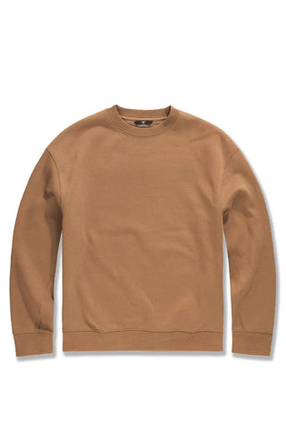 Men JORDAN CRAIG Uptown Crewneck Sweatshirt Mocha