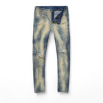 Men JORDAN CRAIG Sprayed On Mesh Jeans