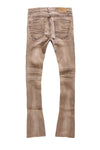 Men JORDAN CRAIG Colored Flare Stacked Denim Jeans