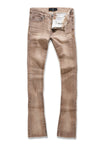 Men JORDAN CRAIG Colored Flare Stacked Denim Jeans