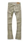 Men JORDAN CRAIG Colored Flare Stacked Denim Jeans