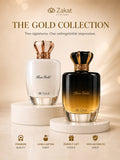 The Gold Bundle I Pure Gold by Zakat Eau De Parfum 3.4 FL OZ I Rose Gold by Zakat  Eau de Parfum 3.4 FL OZ For Women