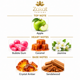 Caramel Apple Bundle Fanoos + Angham By Zakat EDP 3.4 FL Each