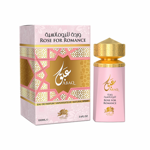 Women Abaq Rose For Romance Eau de Parfum by Al Fares 3.4 fl. oz.