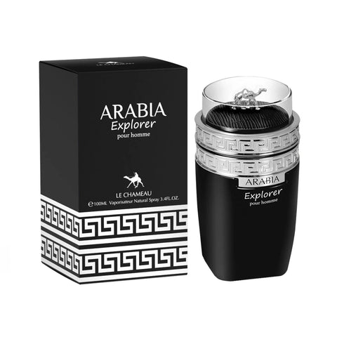 Men Arabia Explorer Eau de Parfum by Le Chameau, Emper. 3.4 fl. oz.