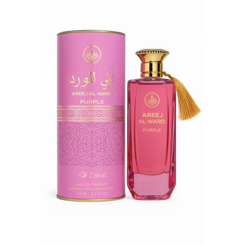 Areej AL Ward Purple By Zakat EDP 3.4 FL OZ For Women