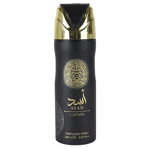 Lattafa Asad  6.7 oz / 200ml Deodorant /Body Spray For Men
