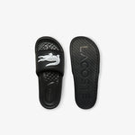 Men's LACOSTE Croco Synthetic Logo Slide