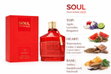 Soul Red By Jean Antoine Perfumes Eau De Parfum 3.4 Fl Oz For Men