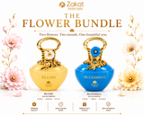 Your Flower Bundle I Flower BlueShell + Flower Blush by Zakat Eau De Parfum 3.4 FL OZ Each For Women