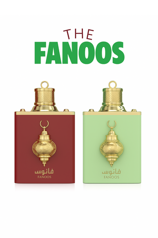 The Fanoos Bundle I Fanoos Siraj By AMARAN Eau De Parfum 3.4 FL OZ  I Fanoos By AMARAN Eau De Parfum 3.4 FL OZ Unisex