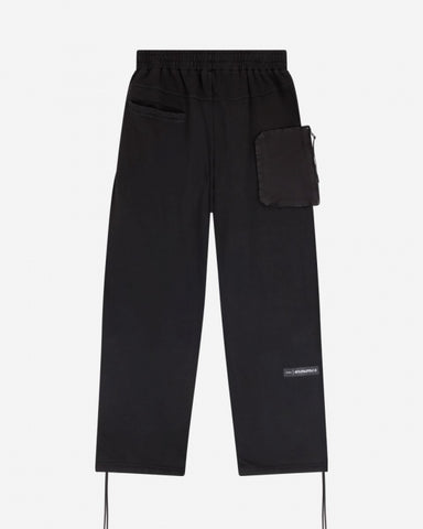 Men KING Fragment Pocket Open-Hem Sweatpants