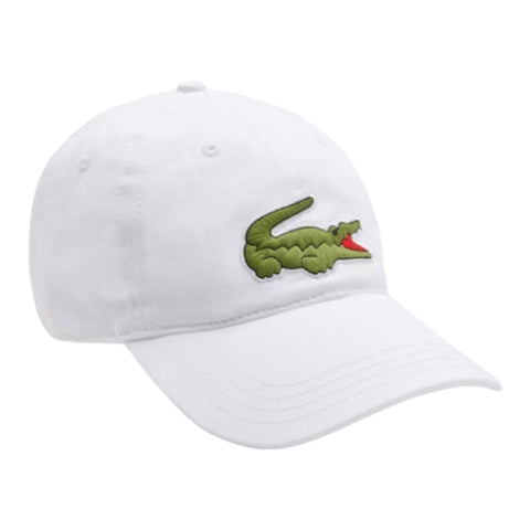 LACOSTE Unisex Adjustable Organic Cotton Twill Cap